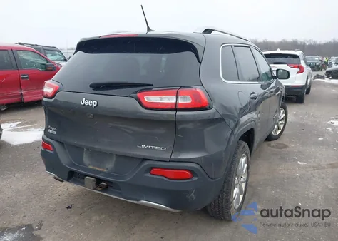 2014 Jeep Cherokee Limited z USA, uszkodzony, nr VIN 1C4PJMDB0EW280683